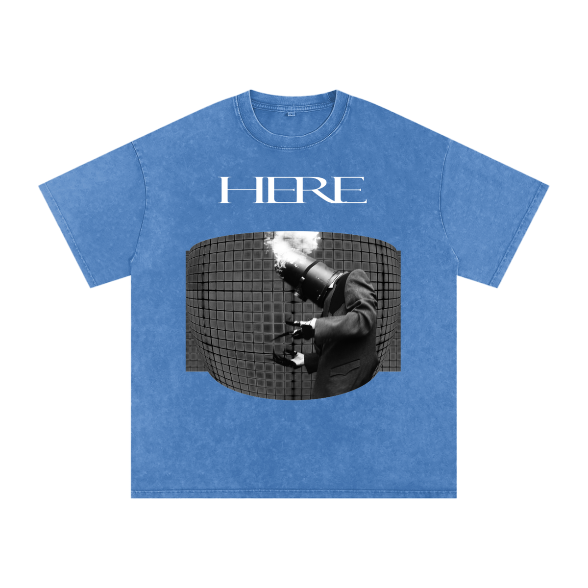 The Prototype Snow-Washed Oversized Cotton T-Shirt