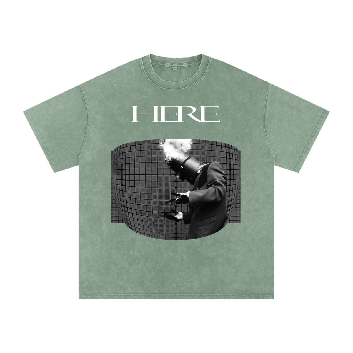 The Prototype Snow-Washed Oversized Cotton T-Shirt
