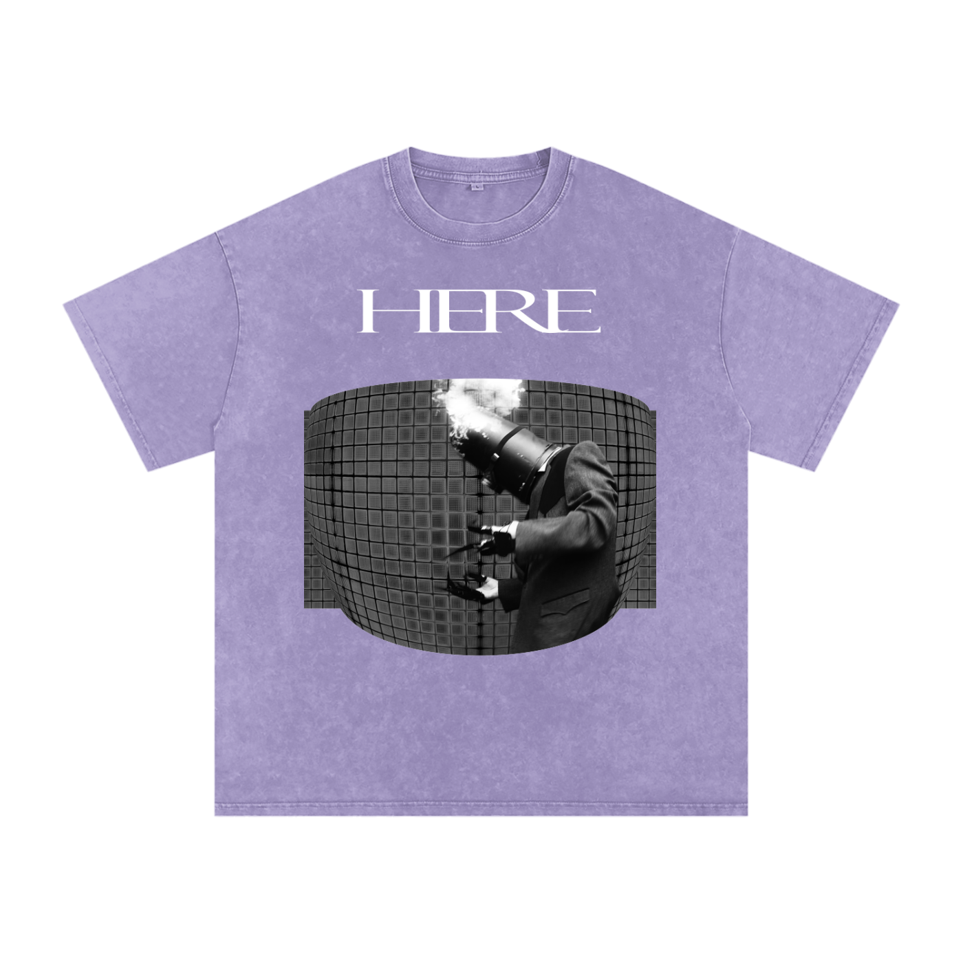 The Prototype Snow-Washed Oversized Cotton T-Shirt