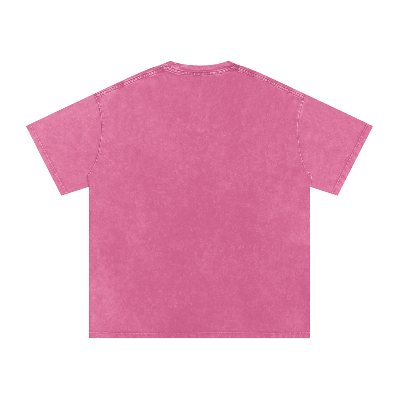 Shredding Spiral Snow-Washed Oversized Cotton T-Shirt