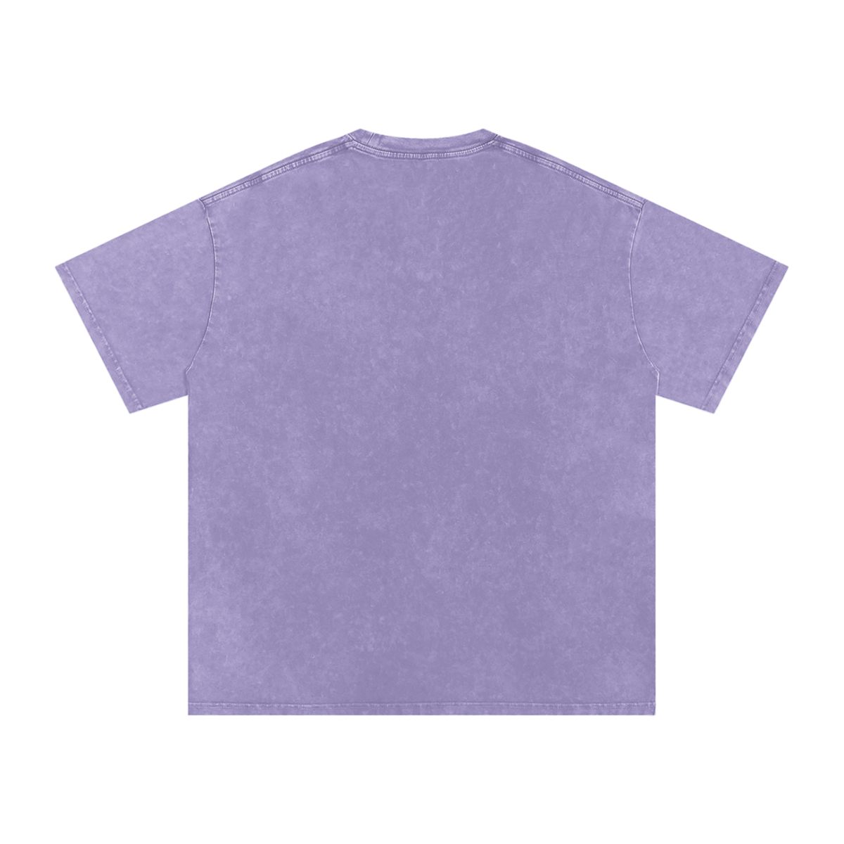 Shredding Spiral Snow-Washed Oversized Cotton T-Shirt