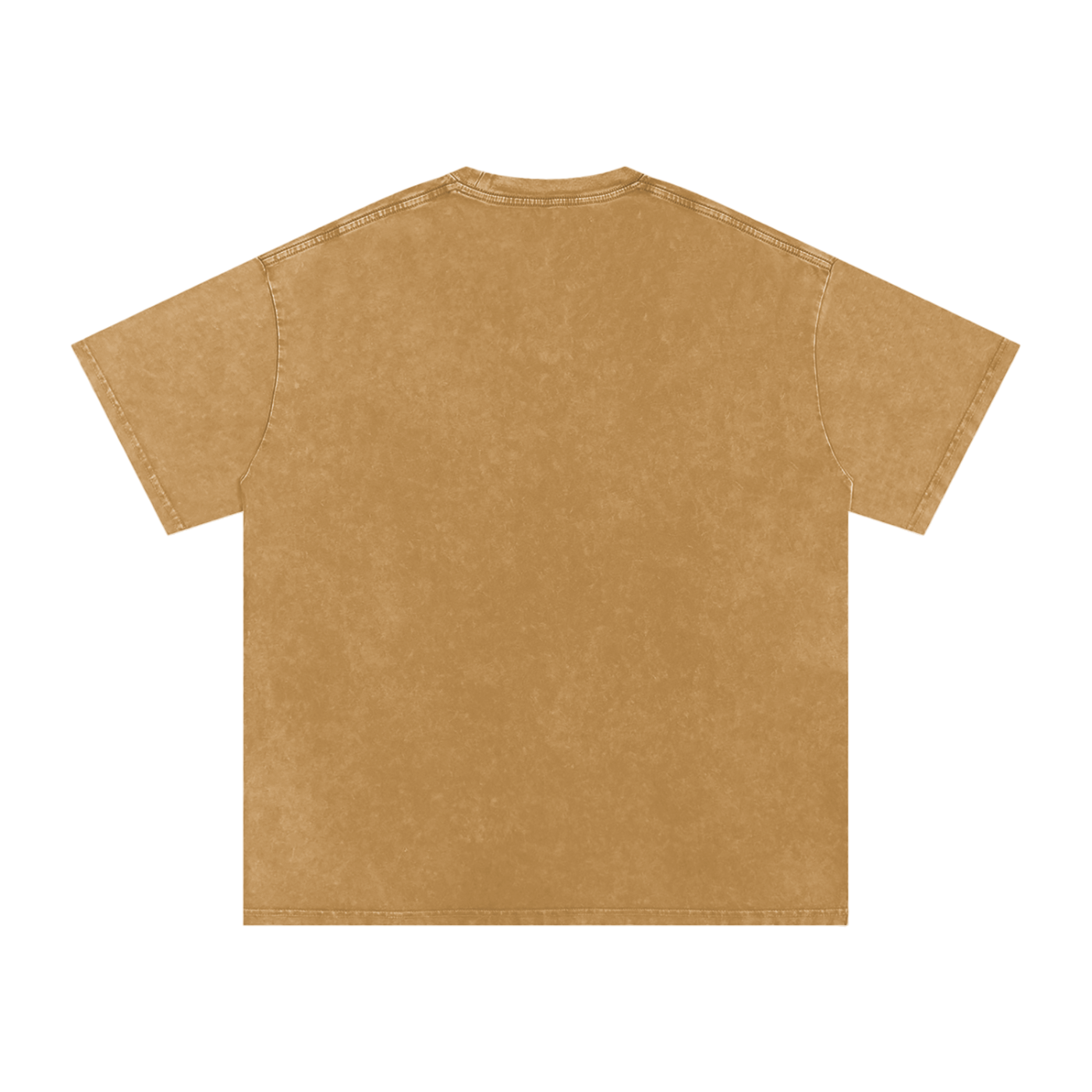 Shredding Spiral Snow-Washed Oversized Cotton T-Shirt