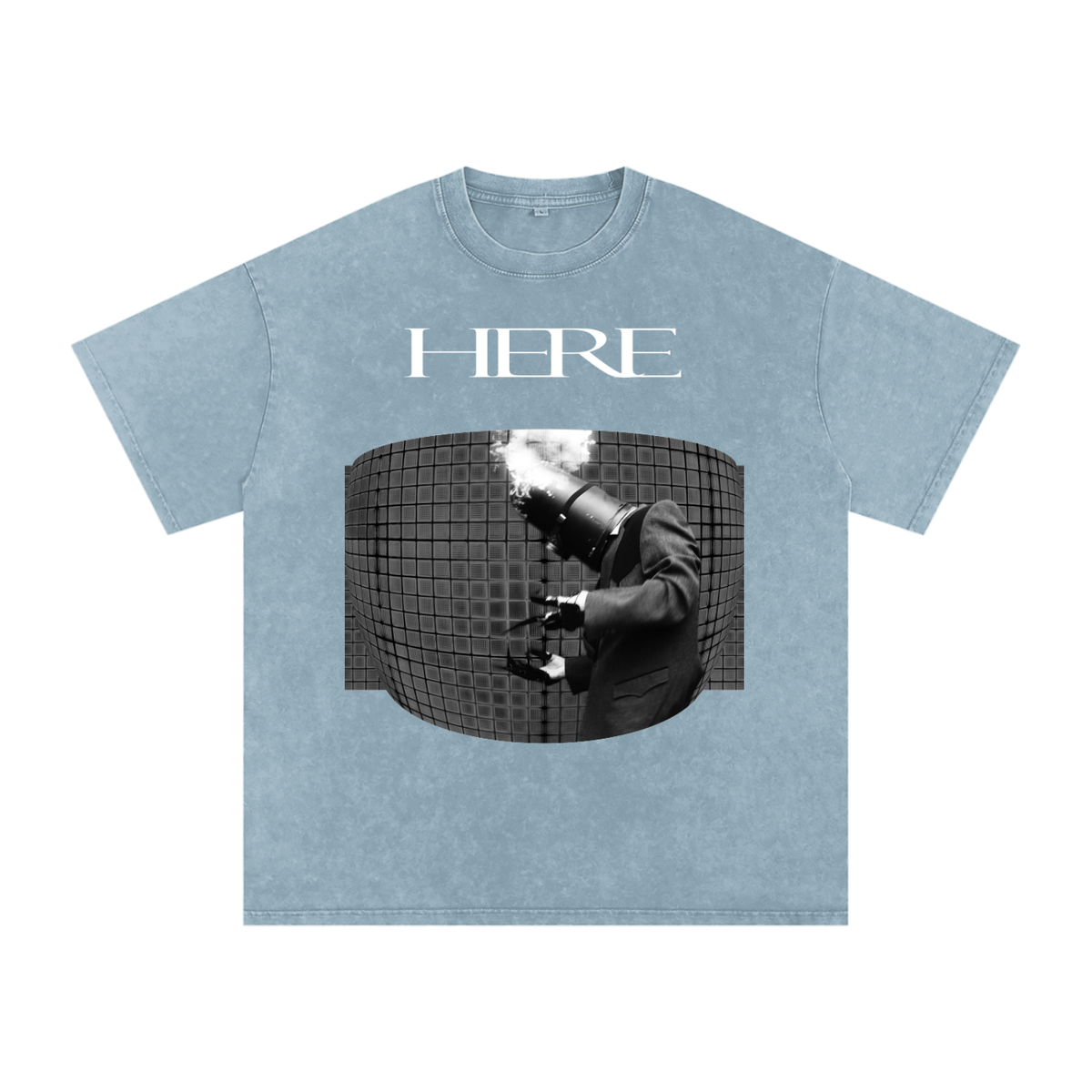 The Prototype Snow-Washed Oversized Cotton T-Shirt