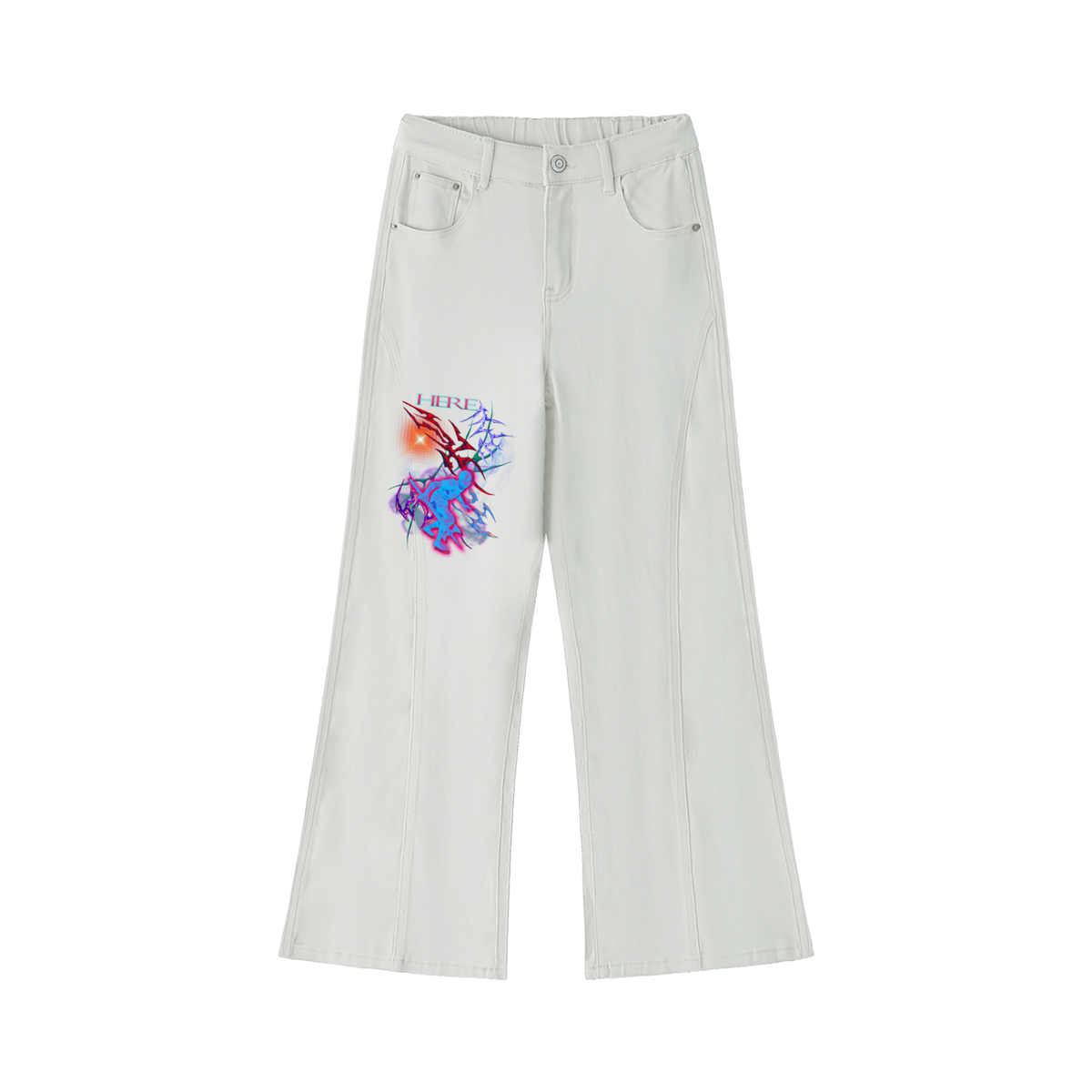 Fantasy War Women's Flared Leg Jeans