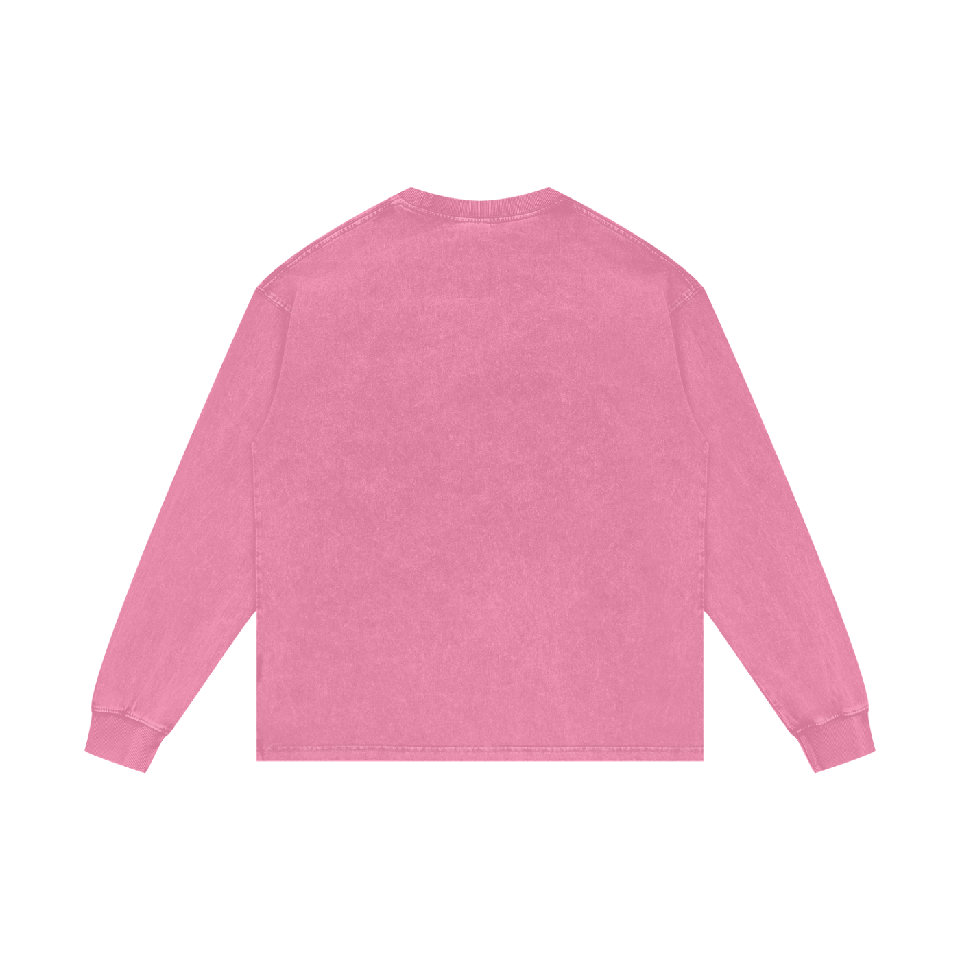 Gold Balloon HERE Acid Wash Oversize Long Sleeve T-Shirt