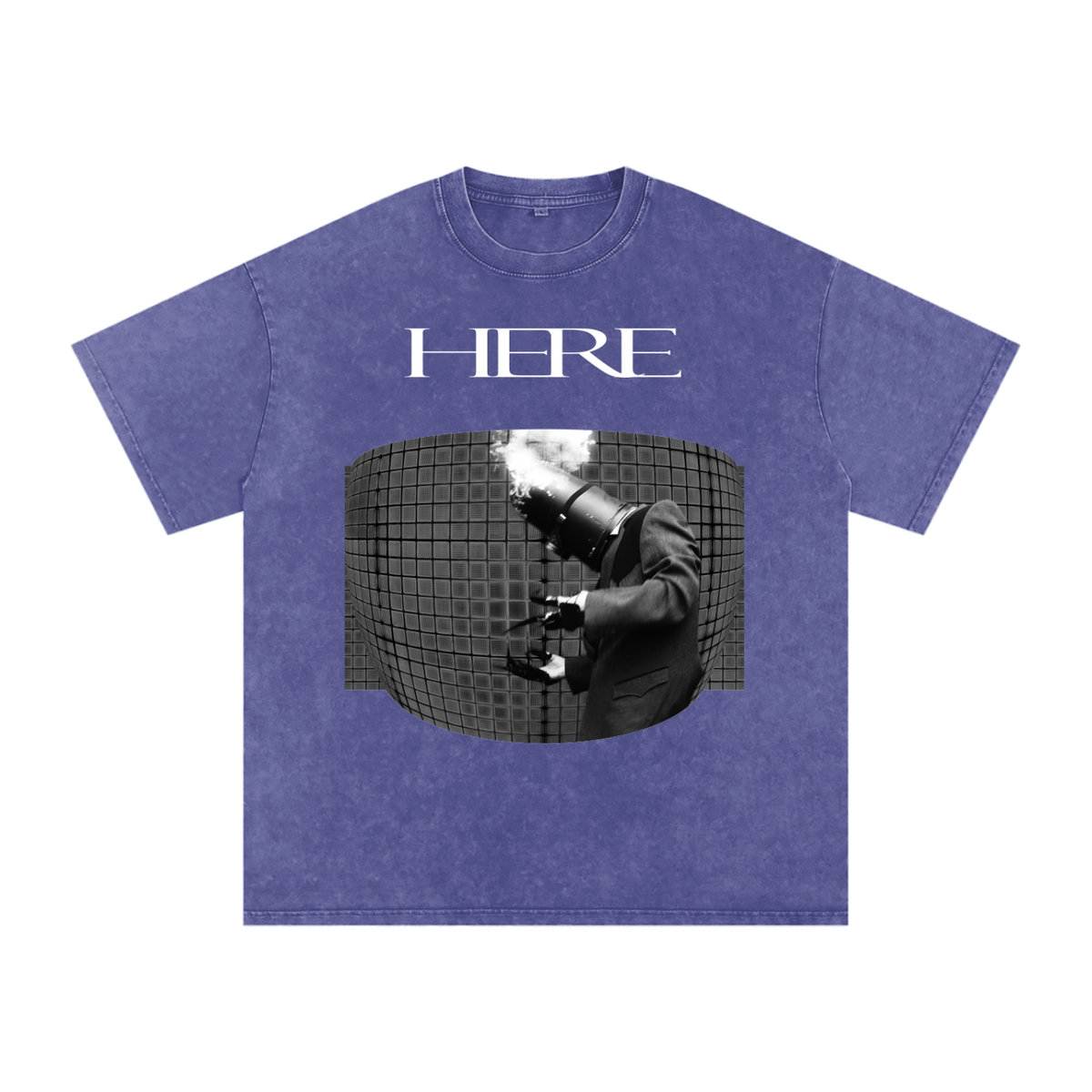 The Prototype Snow-Washed Oversized Cotton T-Shirt