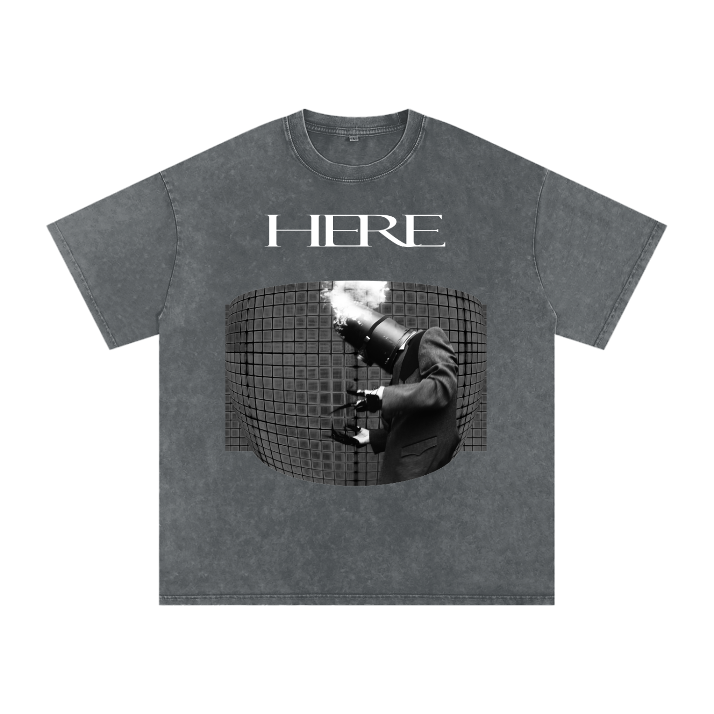 The Prototype Snow-Washed Oversized Cotton T-Shirt