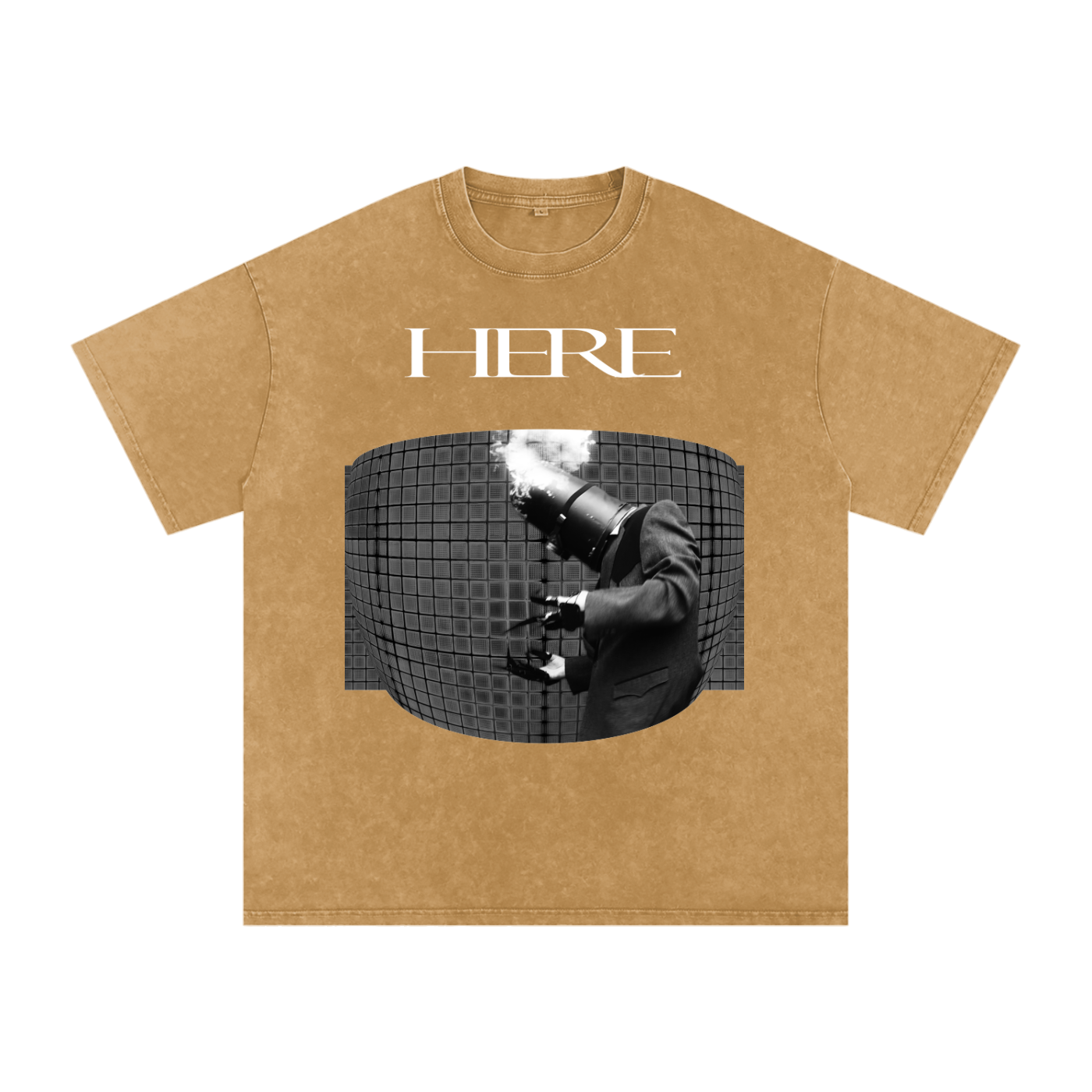 The Prototype Snow-Washed Oversized Cotton T-Shirt