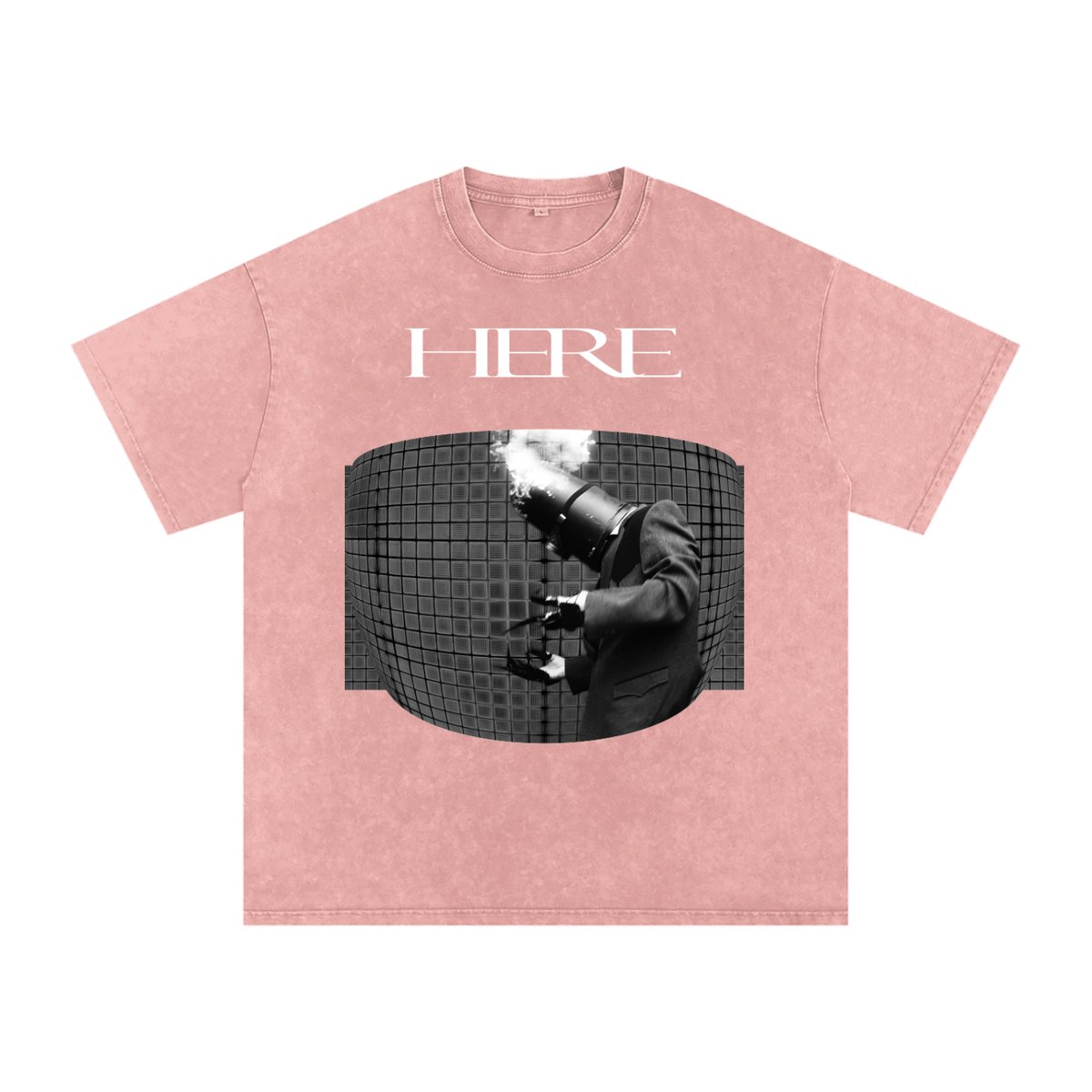 The Prototype Snow-Washed Oversized Cotton T-Shirt