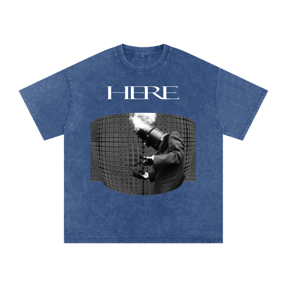 The Prototype Snow-Washed Oversized Cotton T-Shirt