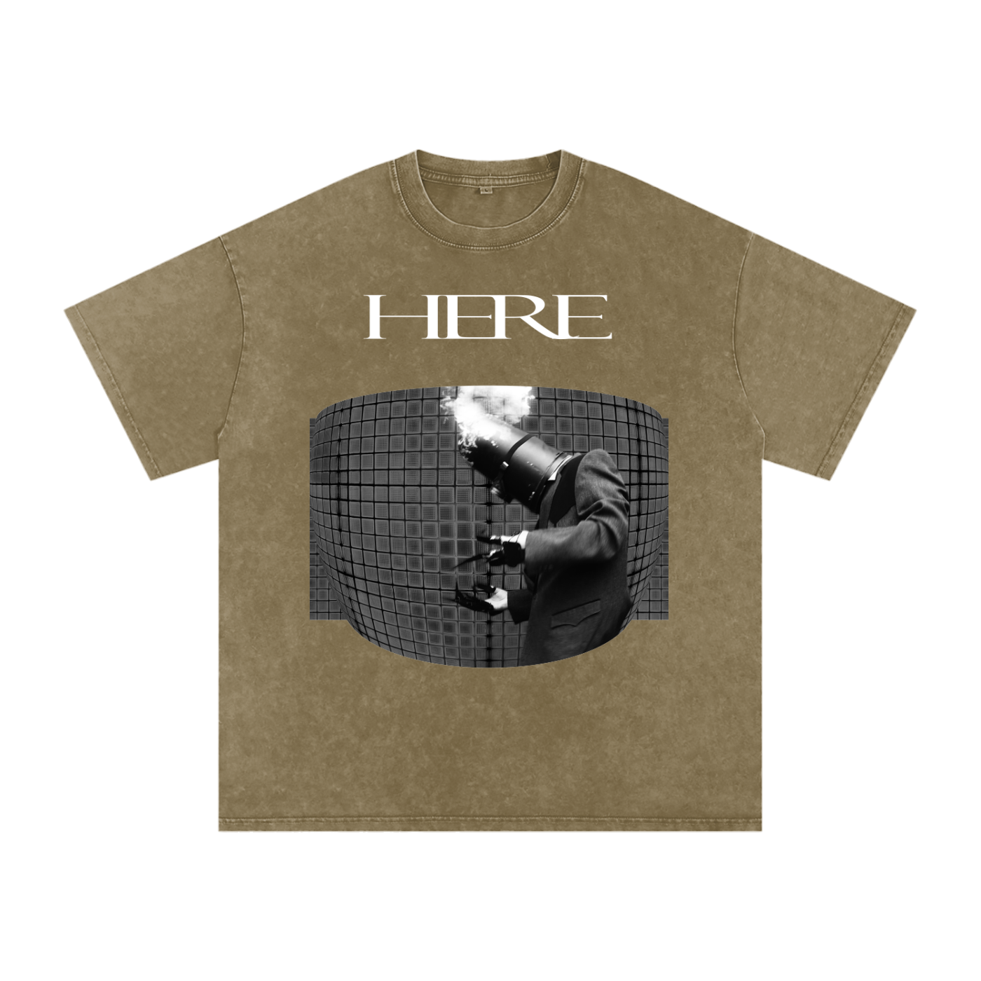 The Prototype Snow-Washed Oversized Cotton T-Shirt