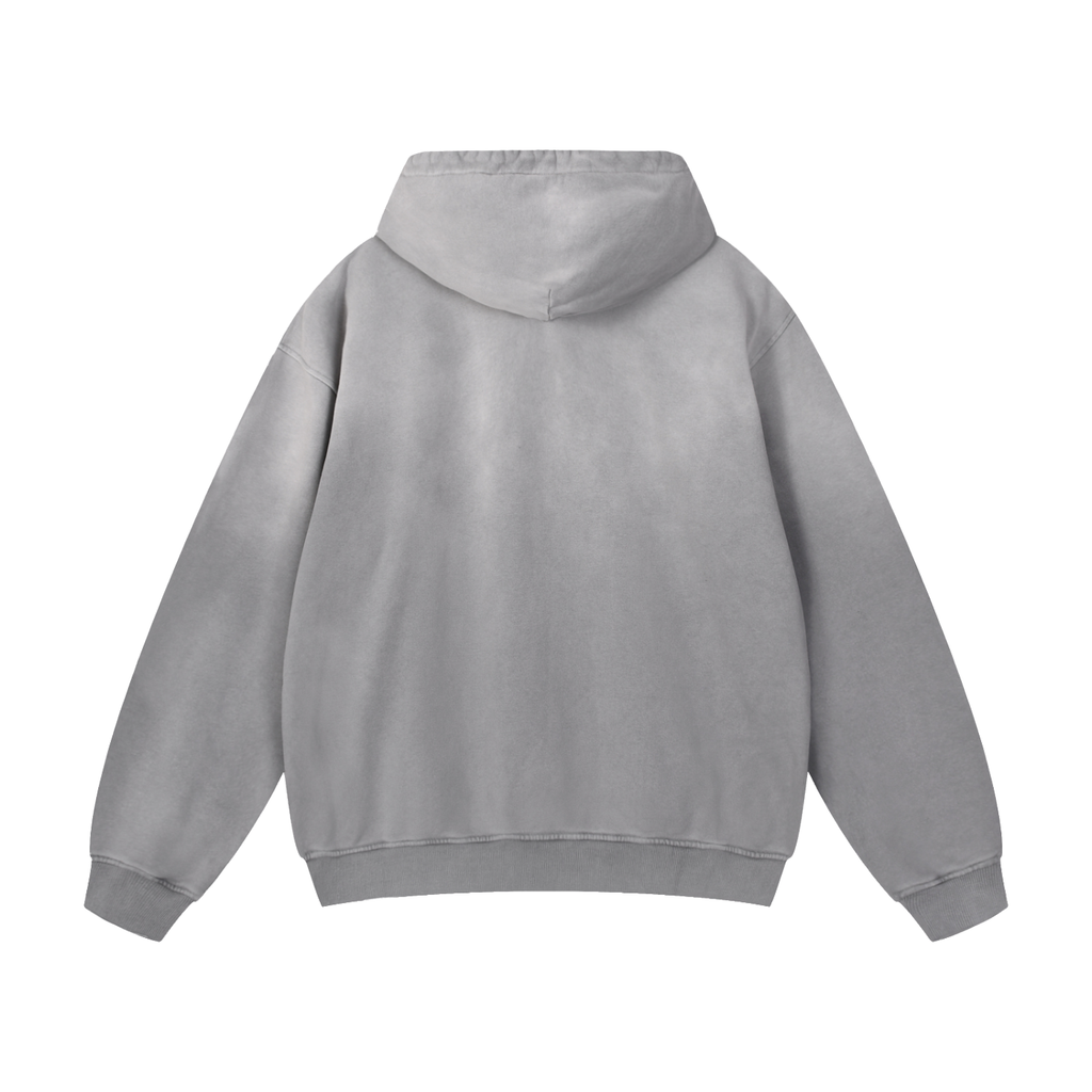 Leaping Lamb Heavyweight Sunfade Oversized Hoodie