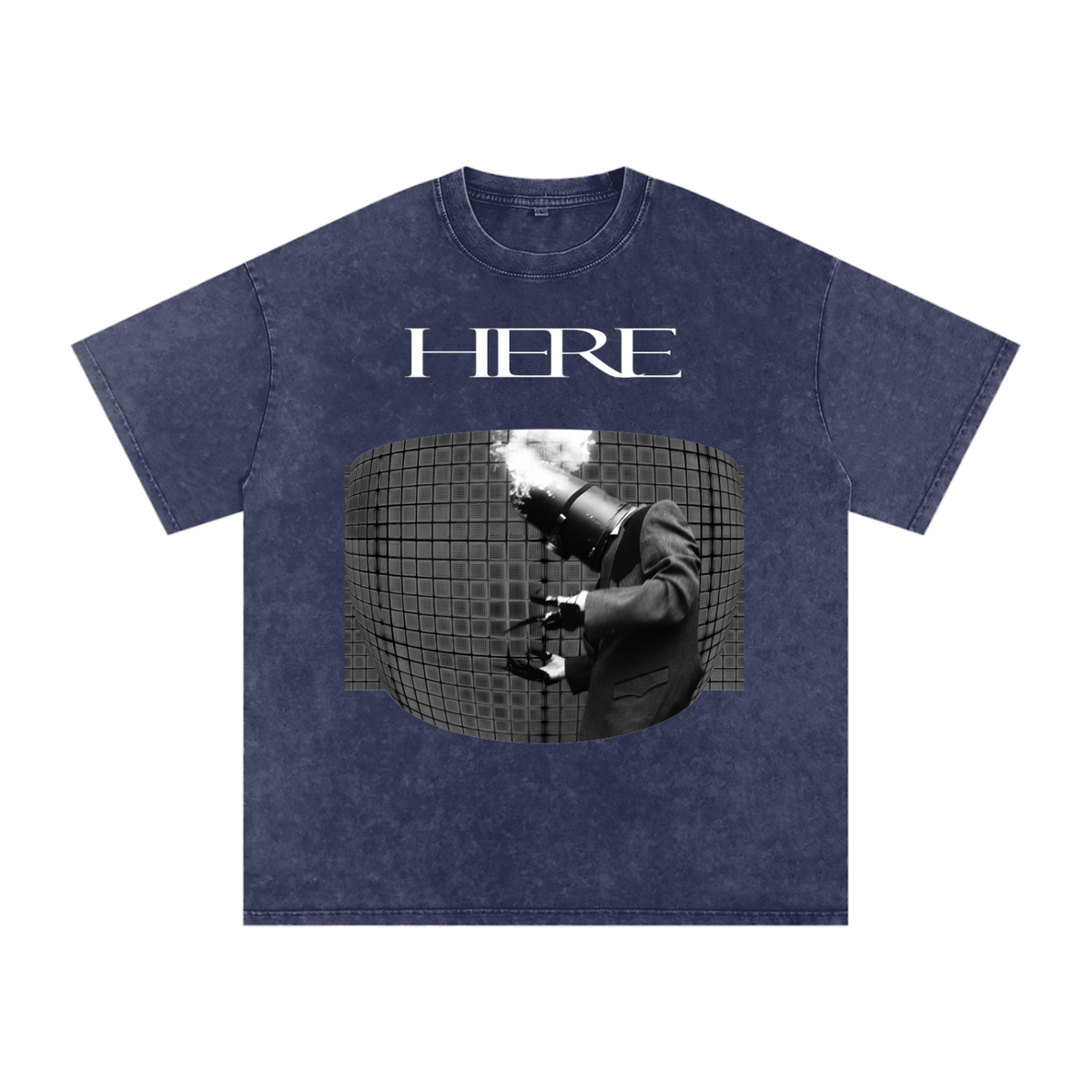 The Prototype Snow-Washed Oversized Cotton T-Shirt