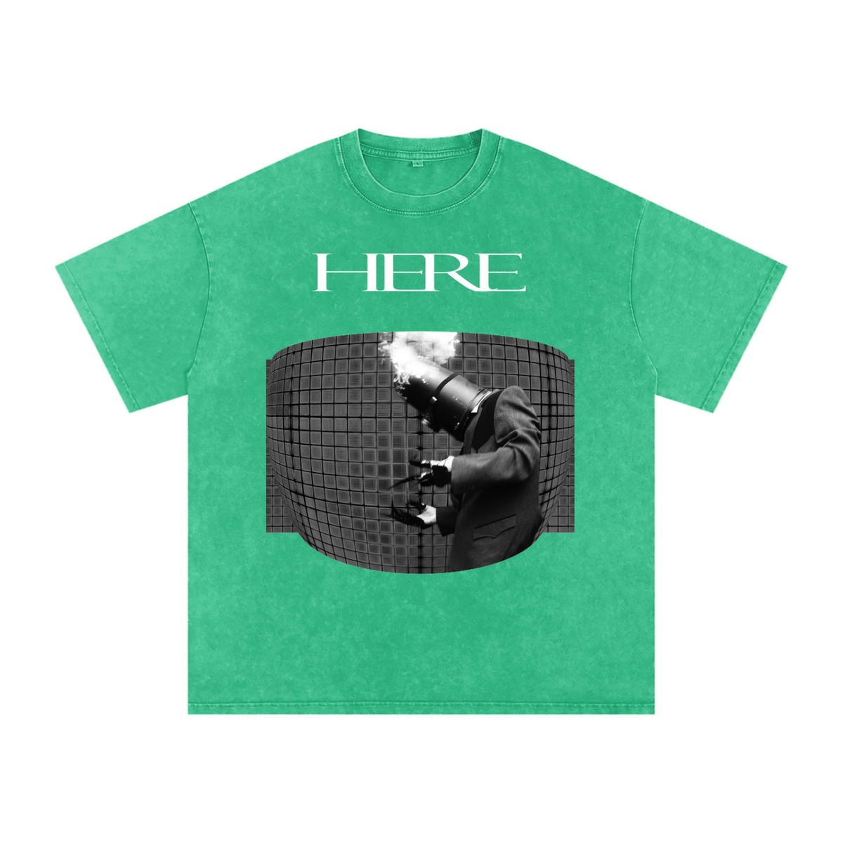 The Prototype Snow-Washed Oversized Cotton T-Shirt