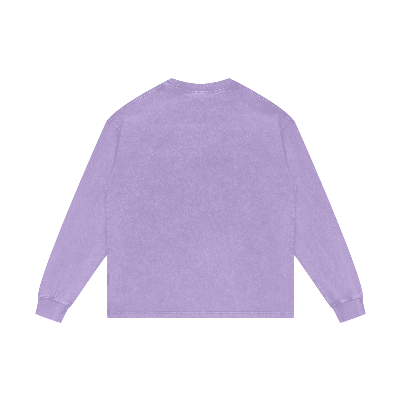 Gold Balloon HERE Acid Wash Oversize Long Sleeve T-Shirt