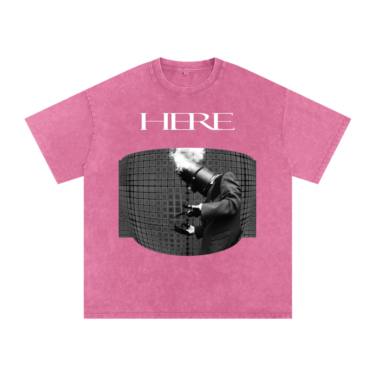 The Prototype Snow-Washed Oversized Cotton T-Shirt