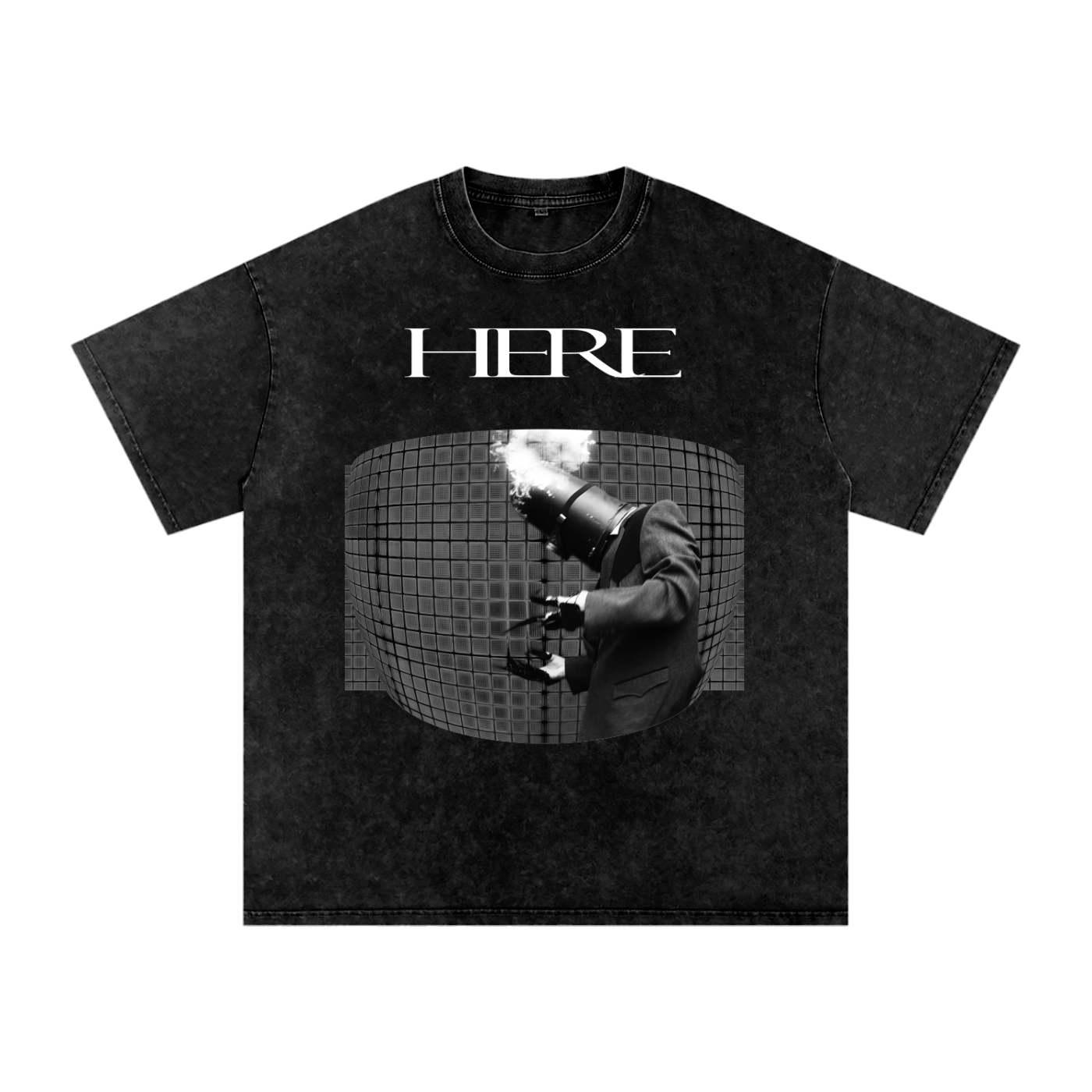 The Prototype Snow-Washed Oversized Cotton T-Shirt