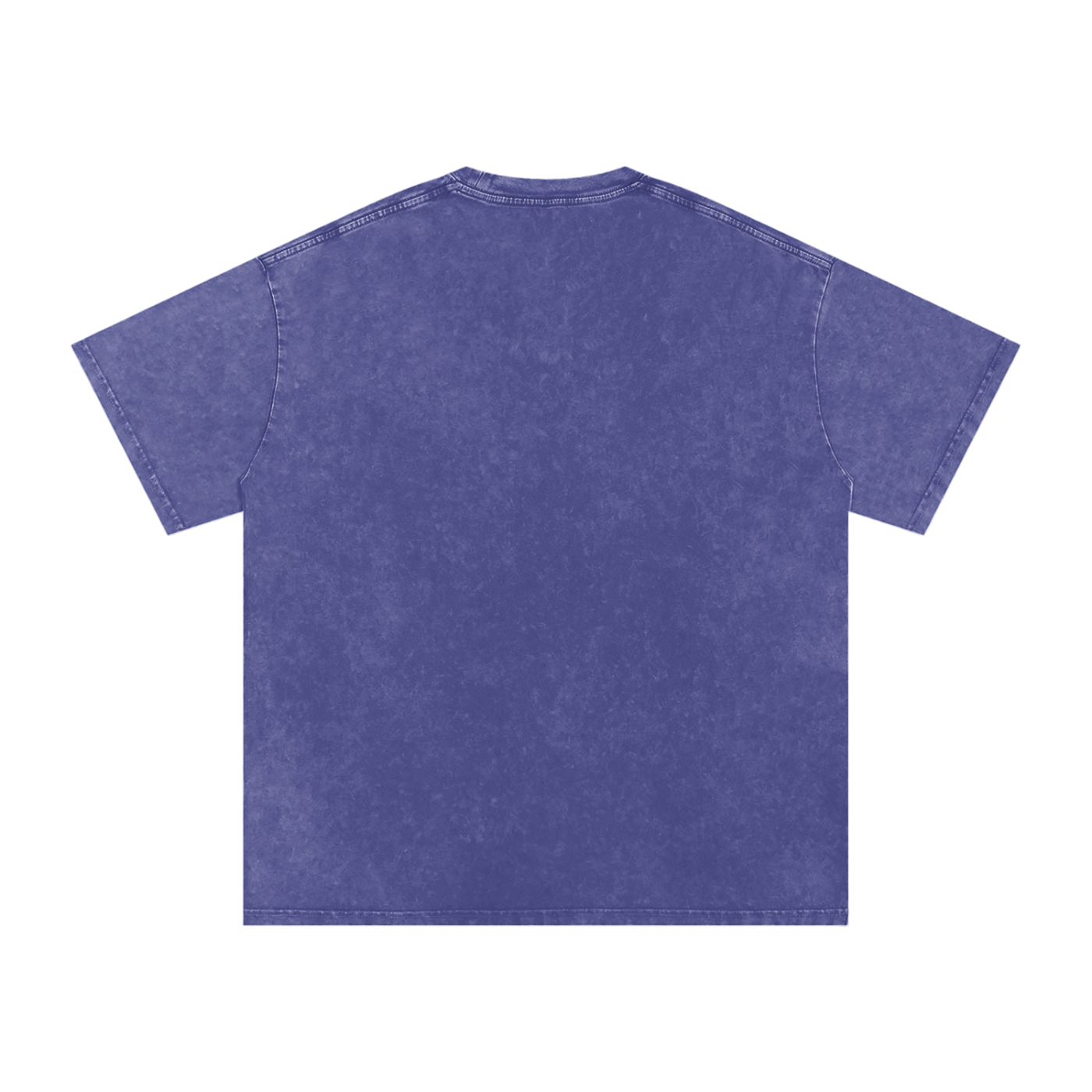 Shredding Spiral Snow-Washed Oversized Cotton T-Shirt