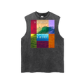 tanktop,vintage,workout,gym,beach,ocean,waves