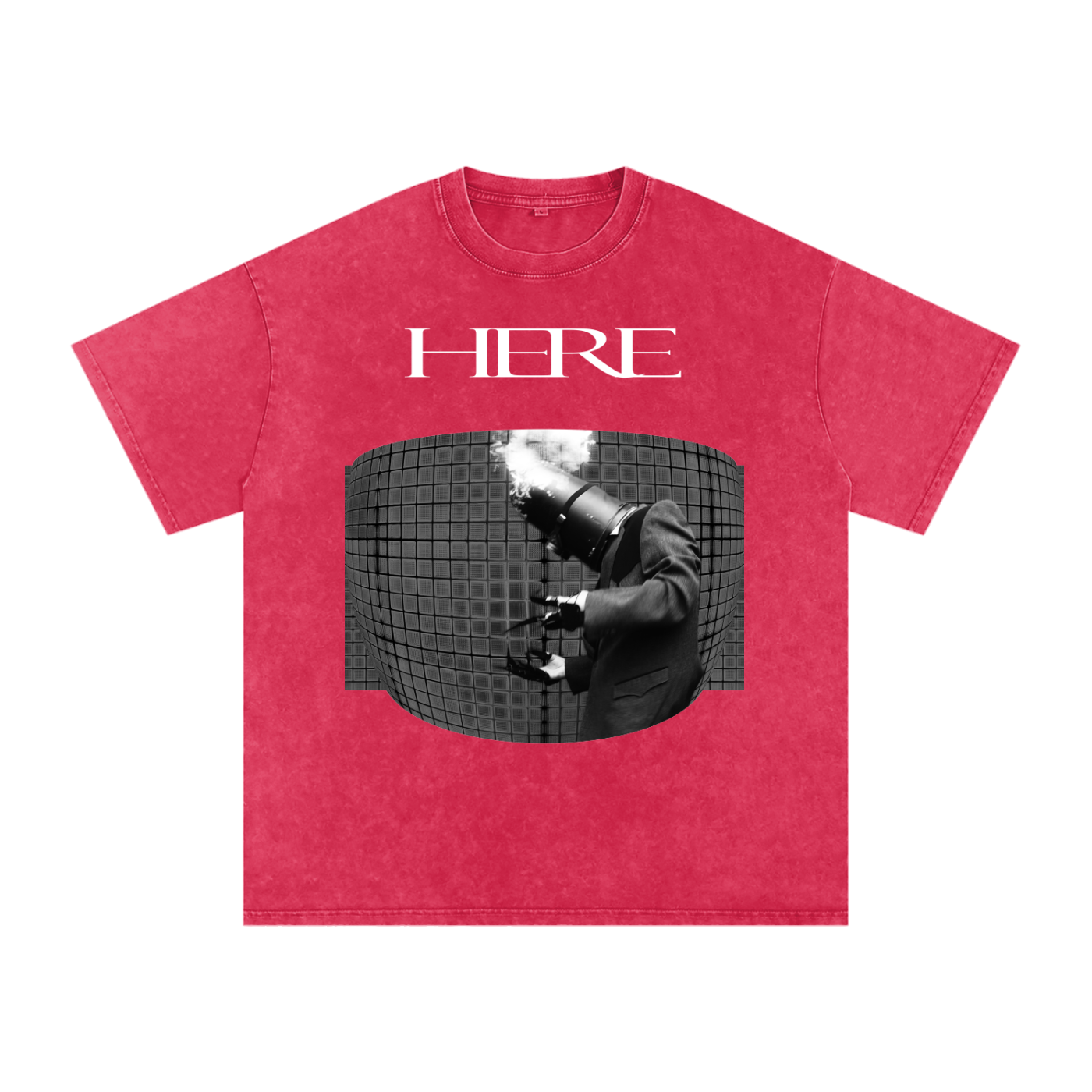 The Prototype Snow-Washed Oversized Cotton T-Shirt