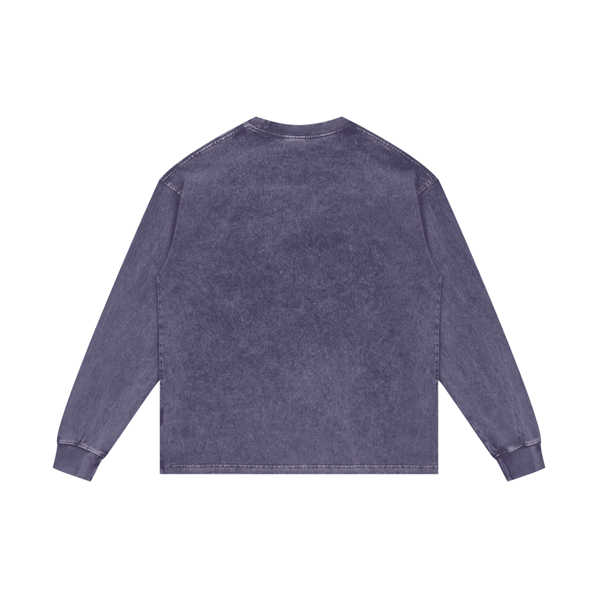 Gold Balloon HERE Acid Wash Oversize Long Sleeve T-Shirt