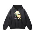 Leaping Lamb Heavyweight Sunfade Oversized Hoodie