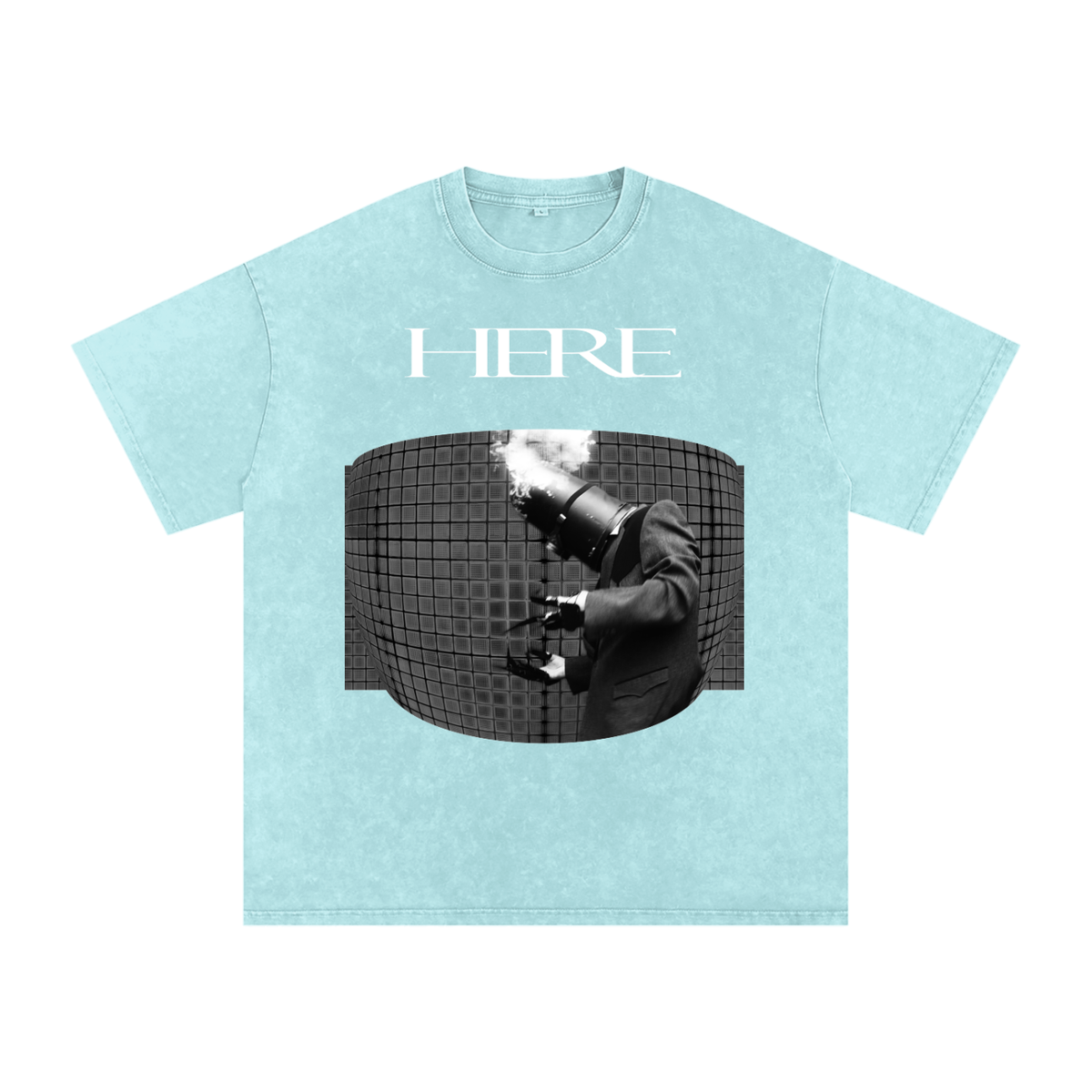 The Prototype Snow-Washed Oversized Cotton T-Shirt