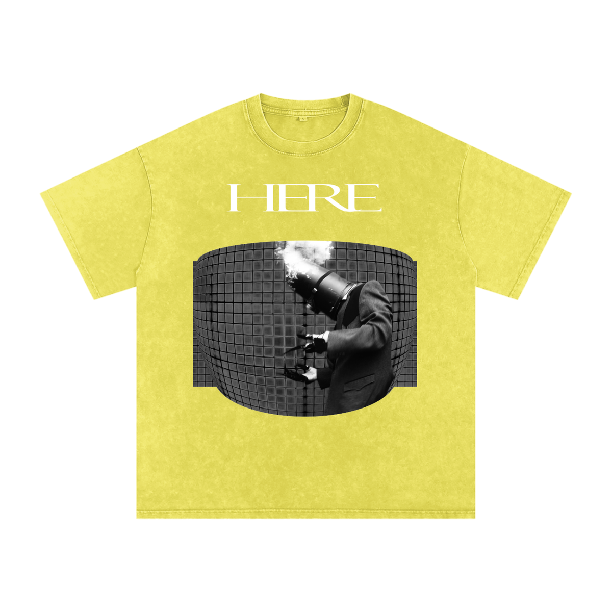 The Prototype Snow-Washed Oversized Cotton T-Shirt