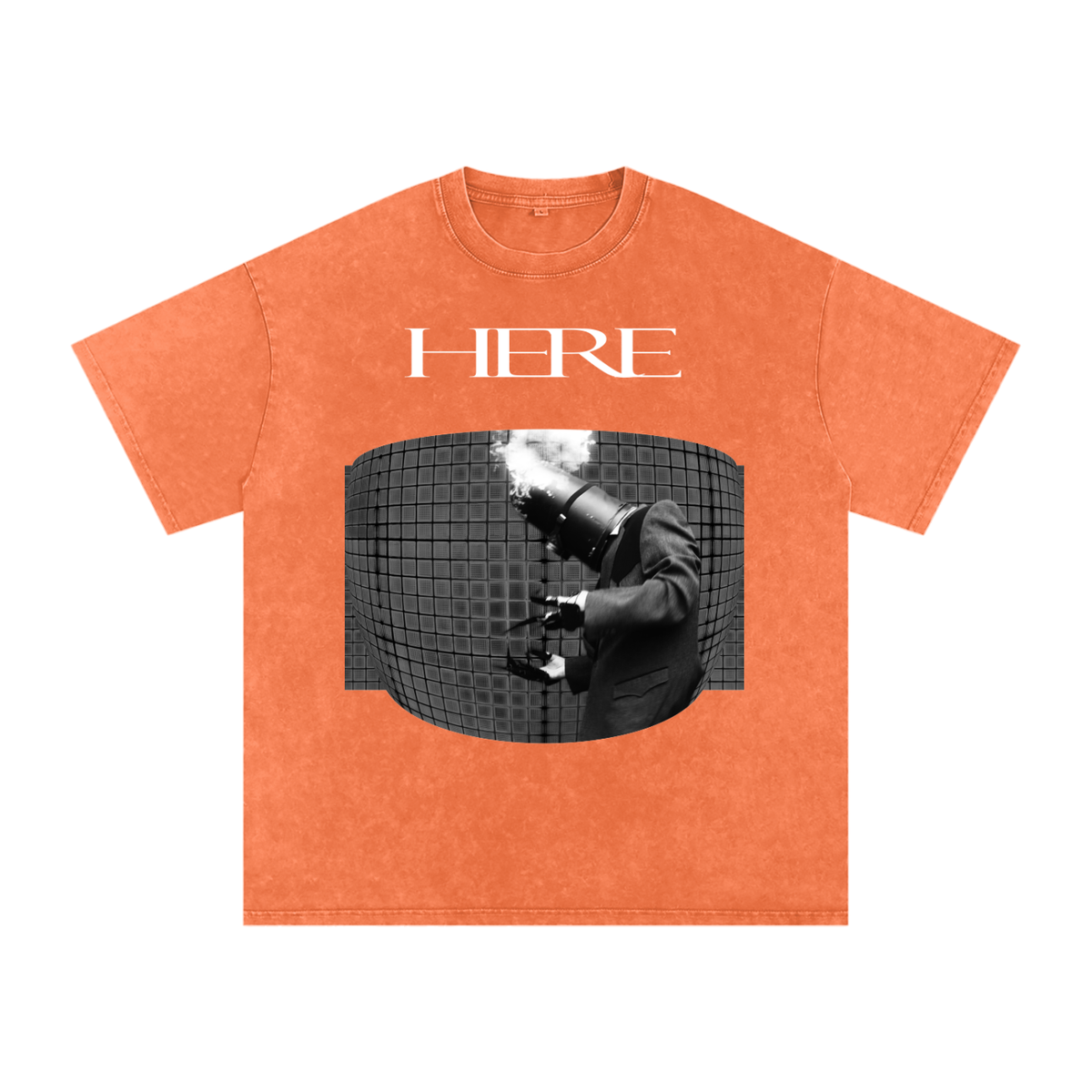 The Prototype Snow-Washed Oversized Cotton T-Shirt