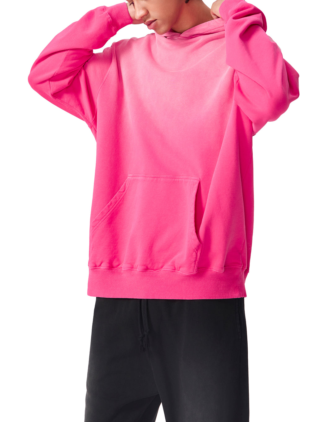 Leaping Lamb Heavyweight Sunfade Oversized Hoodie